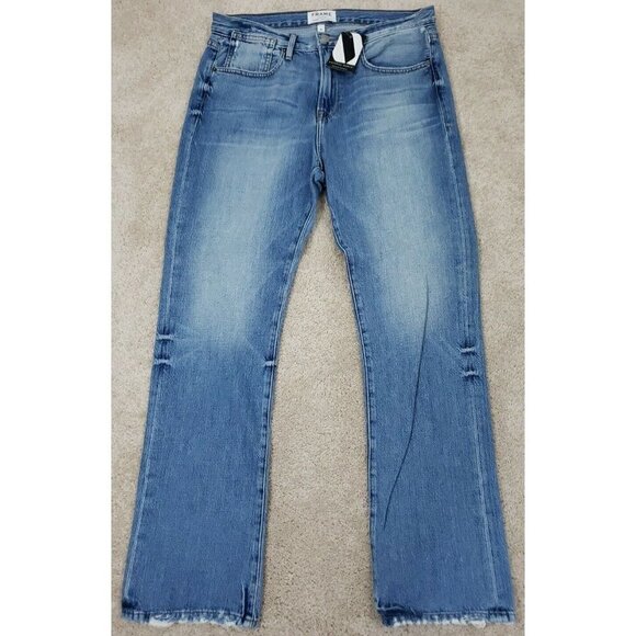 Frame ~Men's Size 28~ Blue Denim London-Los Angeles Distressed Jeans NWT. - Picture 4 of 12